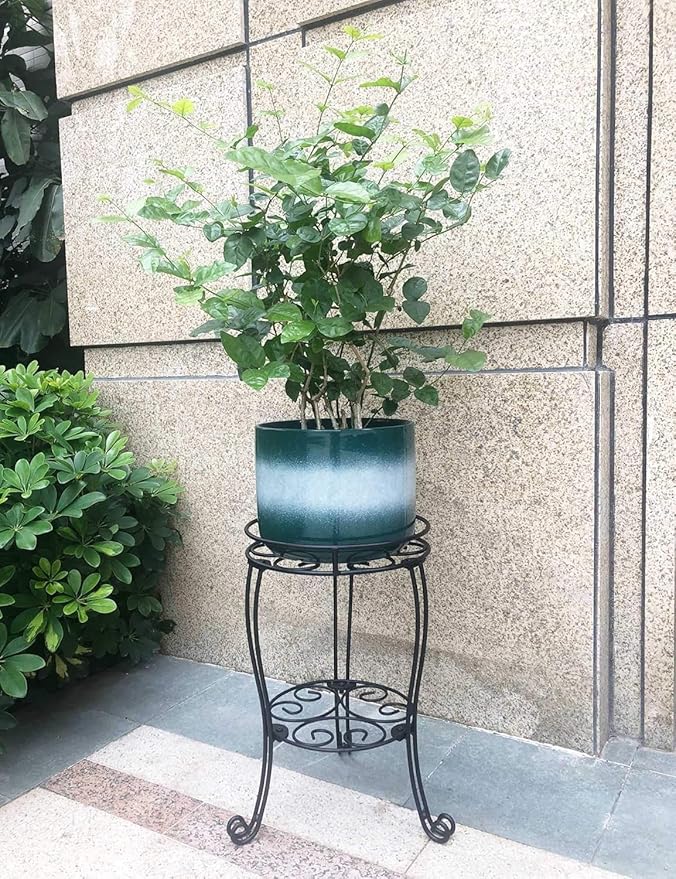 11.8 inches Diameter Tall Metal Plant Stand - Image 5