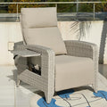 Upgraded Outdoor Recliner Chair, Reclining Patio Chairs by zzw