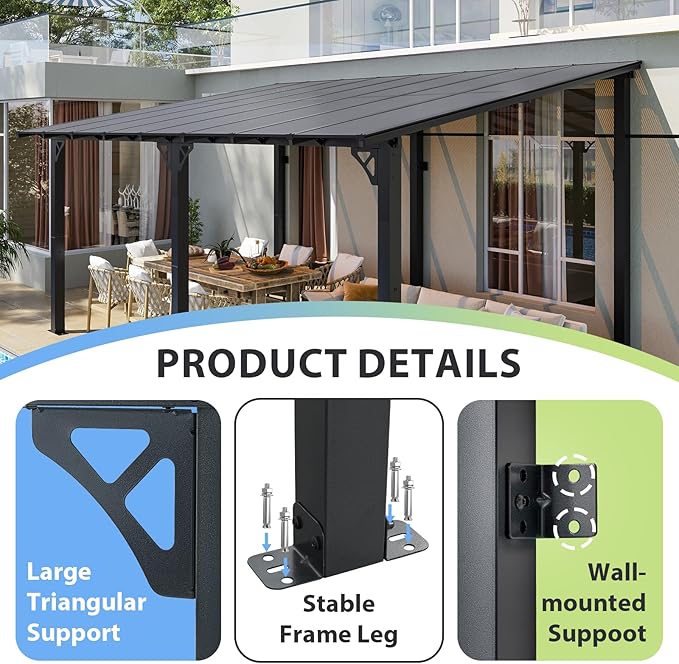 Aoxun 16'x 10' Premium Gazebo - Image 2