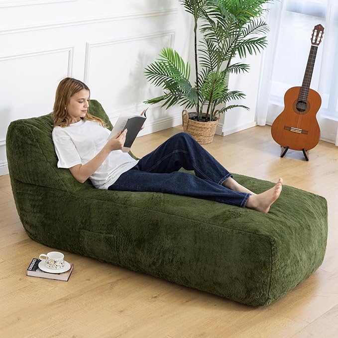Giant Bean Bag Lounger Chair for Adults by Unknown
