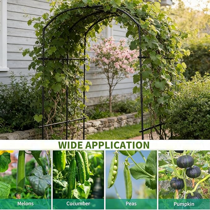 DoCred Tall Garden Arch Trellis - Image 6