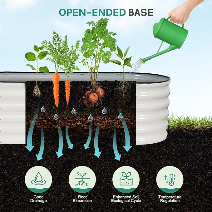 Galvanized Raised Garden Bed - Image 5