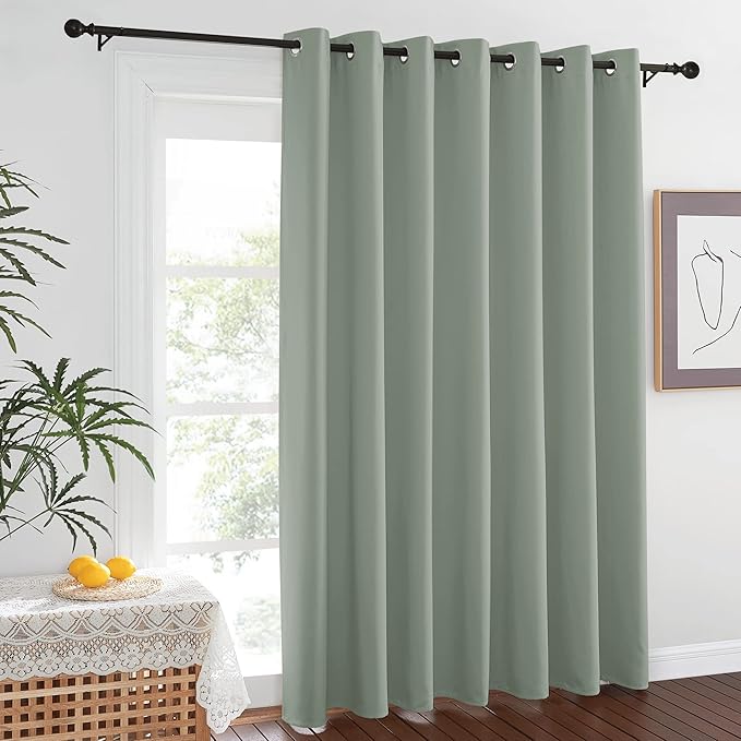NICETOWN Blackout Sage Green Curtain by NICETOWN