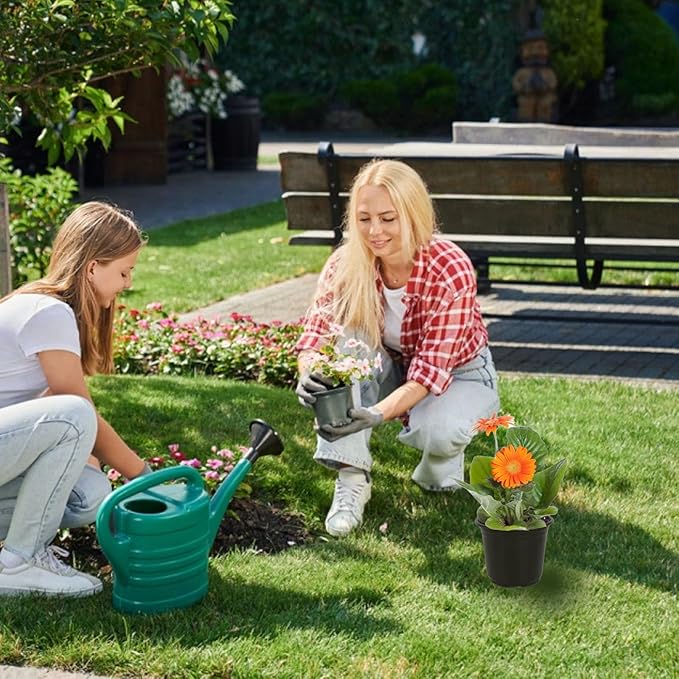 100 Packs 4 Inch Nursery Pots, 4 5 6 Inches Plastic Nursery Pots - Image 5