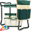 KVR Garden Bench for Kneeling and Sitting Foldable Garden Kneeler and Seat by KVR
