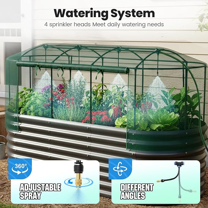 Quictent Galvanized Raised Garden Bed Kit - Image 3