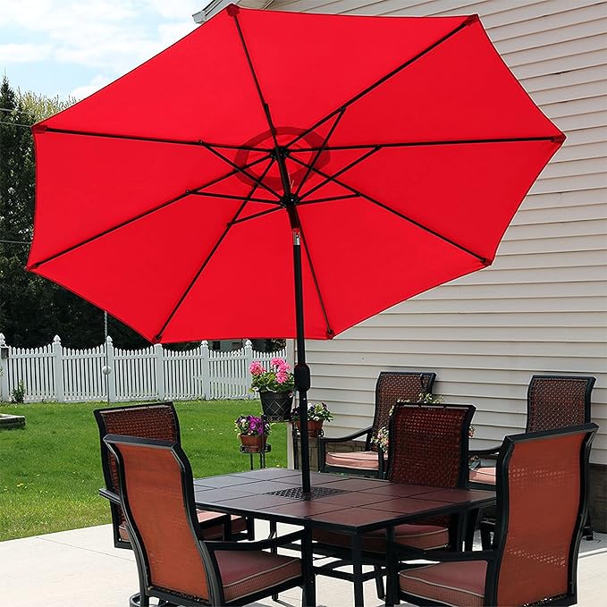 Sunnydaze Outdoor Patio Umbrella - Image 7