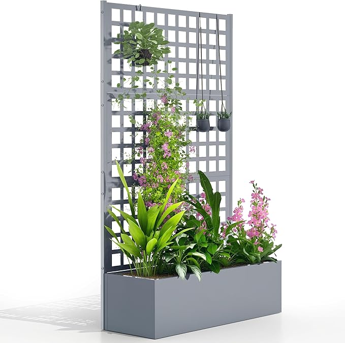 Outsunny Galvanized Raised Garden Bed by Outsunny