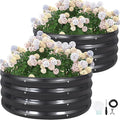 G GOOD GAIN Round Raised Garden Bed by GGOODGAIN