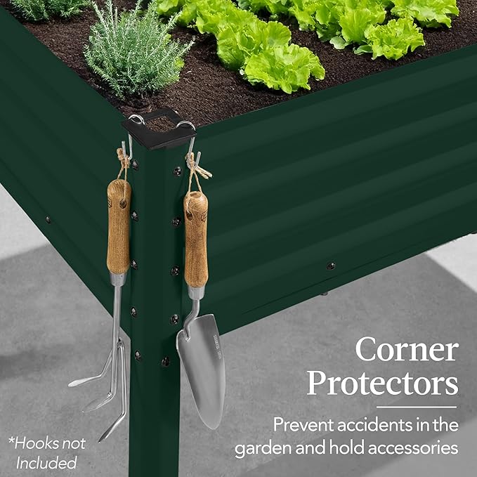 Best Choice Products 48x24x30in Galvanized Raised Garden Bed, Metal Elevated - Image 7