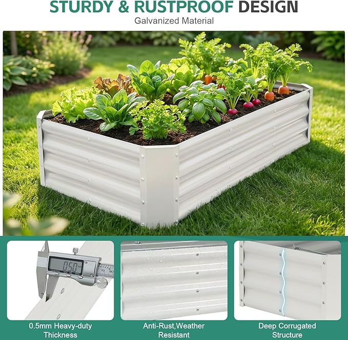 Galvanized Raised Garden Bed - Image 5