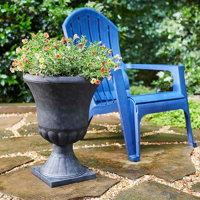 Southern Patio Winston Plant Urn, Garden Planter Urn - Image 7