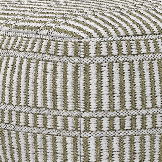 SIMPLIHOME Safford Square Pouf - Image 8