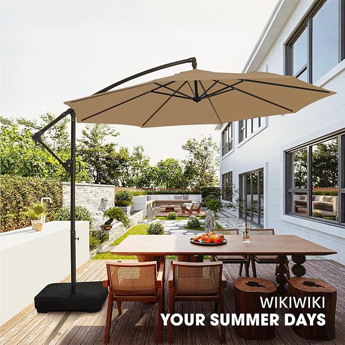wikiwiki 10ft Patio Umbrella - Image 8