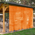SpaceDresser Waterproof Outdoor Sheer Curtains by SpaceDresser