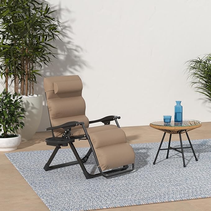 Best Choice Products Oversized Zero Gravity Chair, Folding Outdoor Patio - Image 2