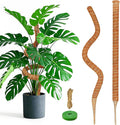 2 Pack 28 Inch Moss Pole Monstera Plant Support, Coir Moss Poles by Unknown