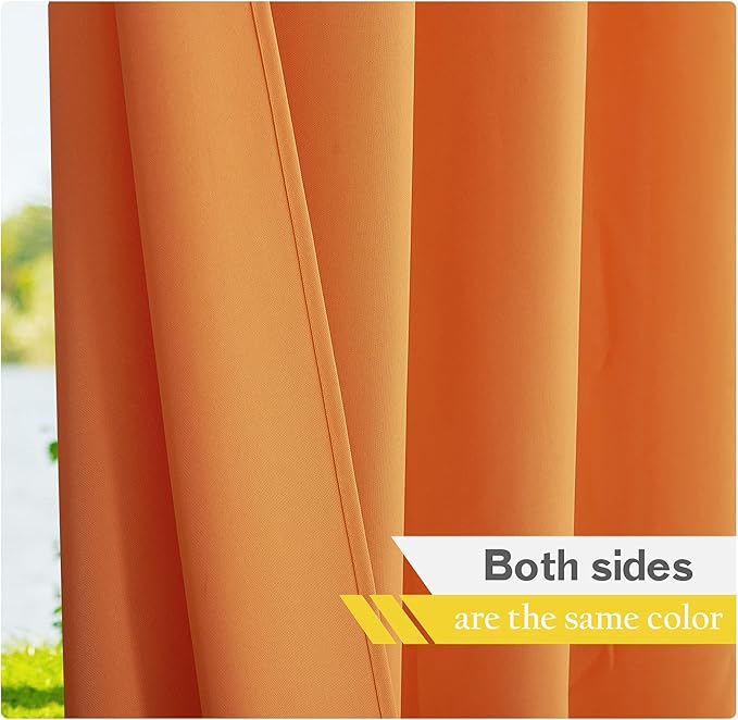 NICETOWN Canvas Outdoor Curtains - Image 5