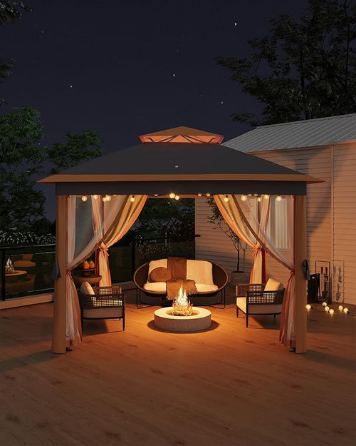 11'x11 Pop-Up Gazebo, Instant Outdoor Canopy Tent - Image 2