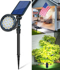 Solar Spot Lights Outdoor, Bright Solar Landscape Spotlights Waterproof 18LED by OSORD