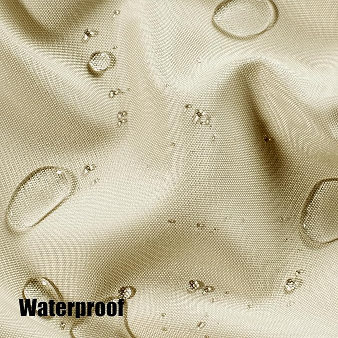 BONZER Outdoor Curtains for Patio Water Resistant Heavy Privacy Light Filtering - Image 2