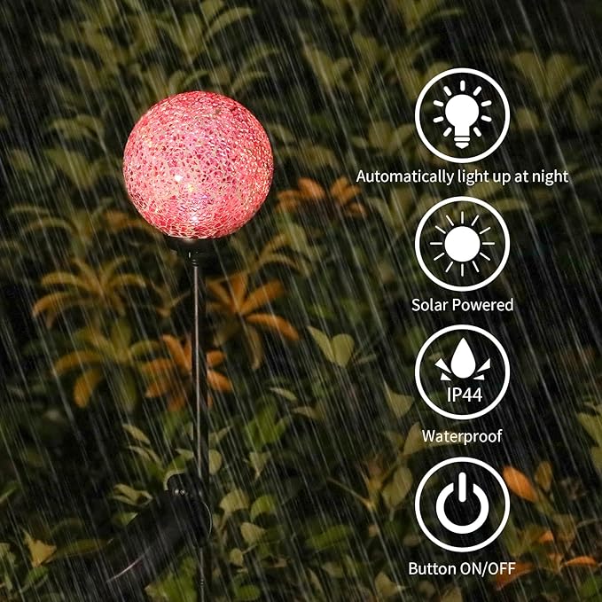VCUTEKA Solar Garden Lights - Image 4
