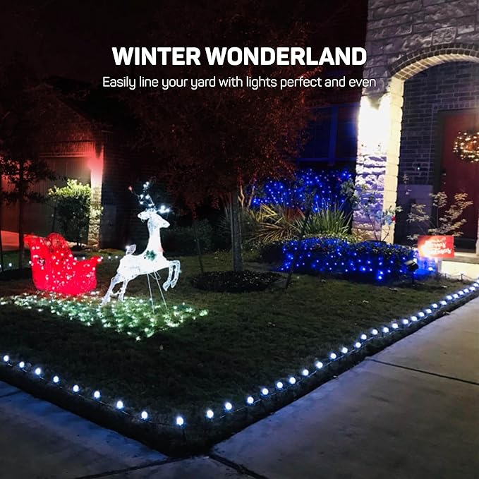 Christmas Light Yard Stakes Outdoor Light Stakes - Image 7