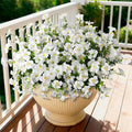 INQCMY Artificial Fake Petunias Flowers by INQCMYPlantRack