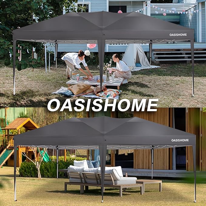 OASISHOME Pop-up Gazebo Canopy Tent 10'x20' - Image 6