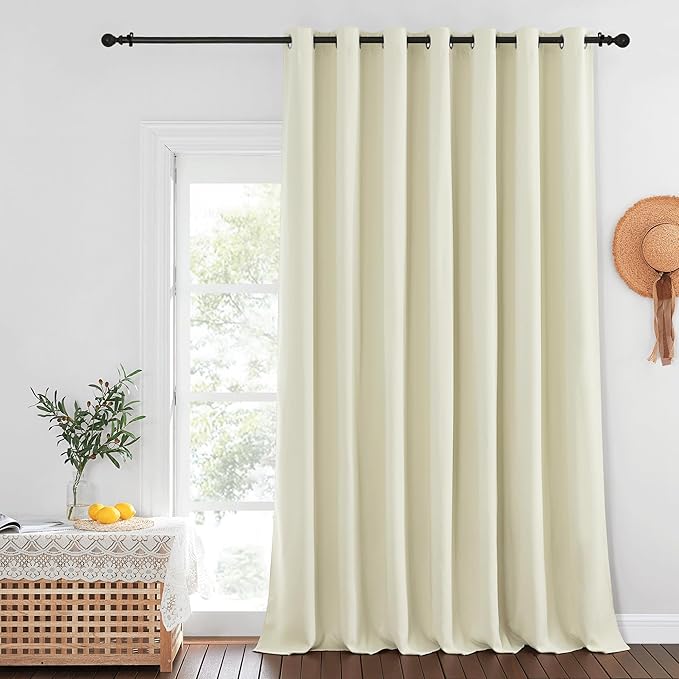 NICETOWN Beige Blackout Curtains by NICETOWN