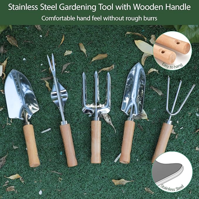 Garden Tool Set, 10 Piece Kit - Image 4