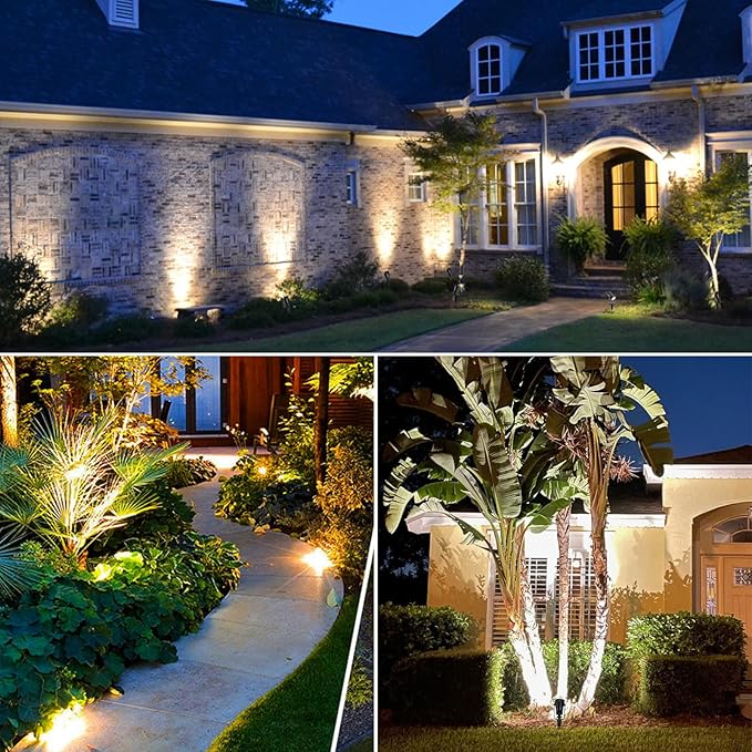 Low Voltage Landscape Lighting, 8 Pack Outdoor Spot Lights - Image 7