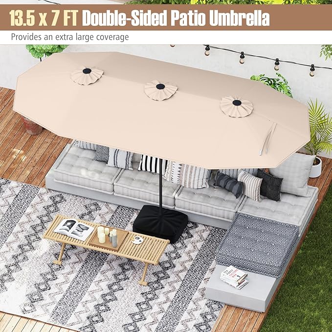 Tangkula 9 Piece Rattan Outdoor Dining Set - Image 4