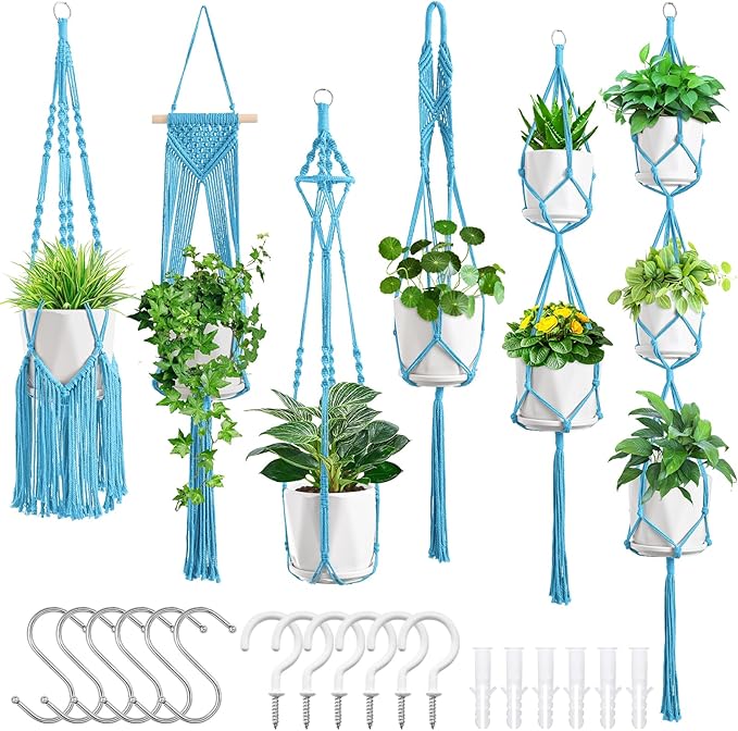 Macrame Plant Hangers by SFENNGPET