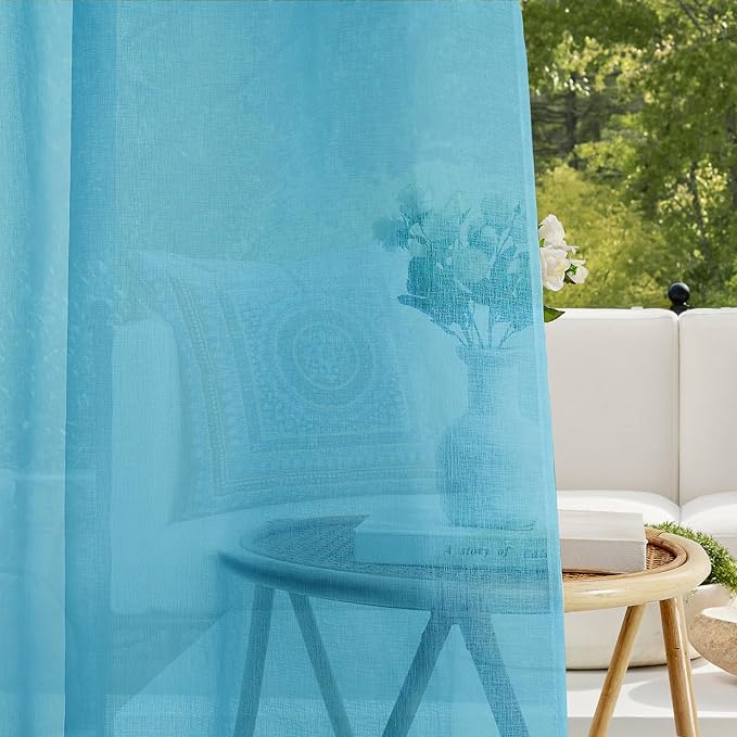 RYB HOME Waterproof Outdoor Curtains - Image 3