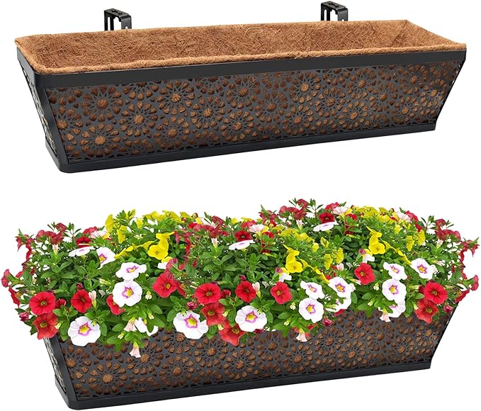 Halatool 2Pack 30 Inch Window Box by HALATOOL