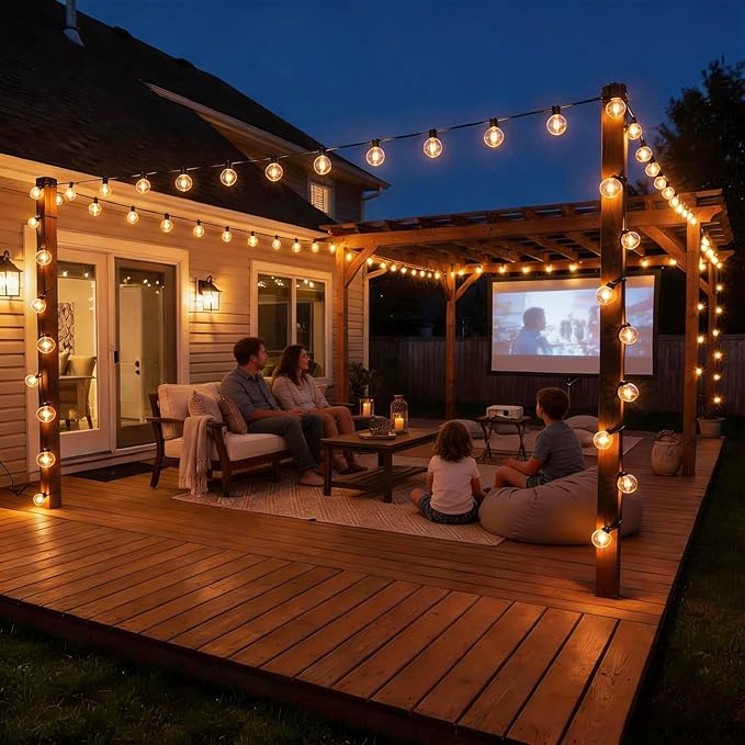 RTTY Dense-Glow 100FT All-Purpose Outdoor String Lights - Image 7