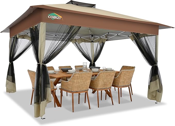 COBIZI 13x13 FT Pop up Gazebo on Clearance - Image 8