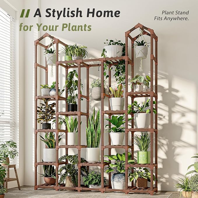 Large Plant Stand Indoor Plant Stands Outdoor Tall Plant Shelf - Image 6