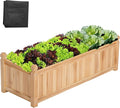 VIVOSUN 3.6 x 1.3Ft Wooden Raised Garden Bed, 43.5 x 16 x 14 Inches, Outdoor by VIVOSUN