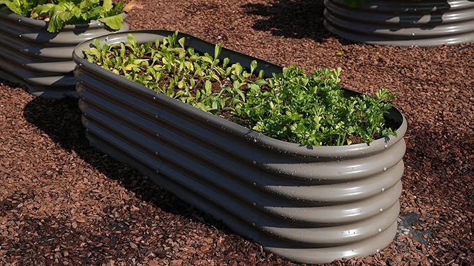 A ANLEOLIFE Set of 14 18 Inch Tall Raised Garden Beds Kit, Heart-Shaped - Image 6