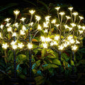 Solar Garden Lights Outdoor, Solar Lights Outdoor Decorative Waterproof by IUEECEN