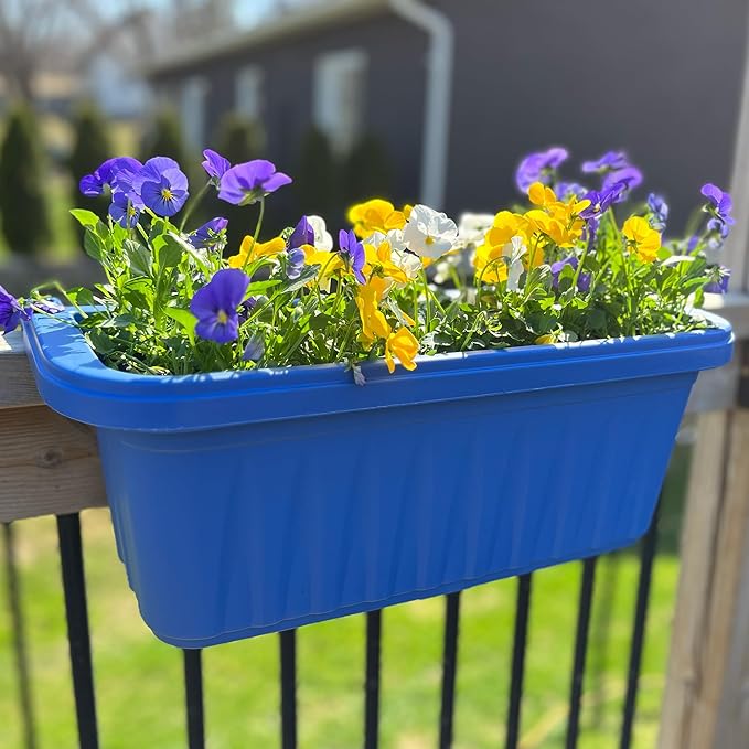 Apollo Exports International 20" Adjustable Railing Planter - Image 5