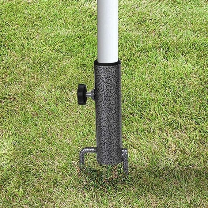AMMSUN Patio Umbrella Steel Anchor Beach Umbrella Heavy Duty Metal Ground Grass - Image 4