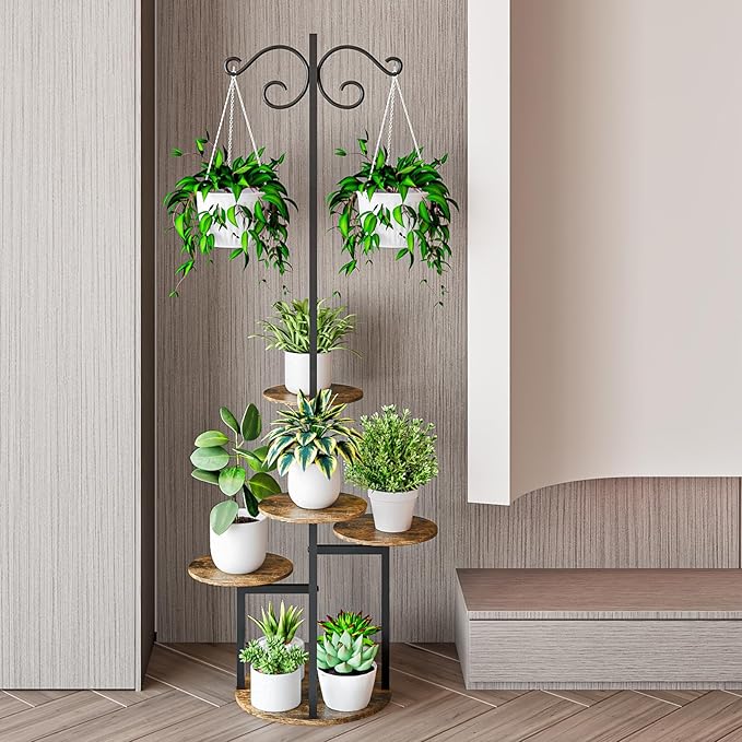 Plant Stand Indoor 5 Tier 8 Potted - Image 2