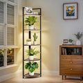 Corner Plant Stand with Grow Light Shelf 5 Tiered Plant Stand 59” Tall Flower by Unknown
