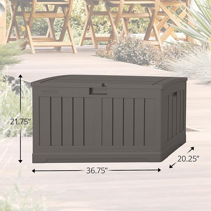 Suncast 50 Gallon Plastic Deck Box - Image 2