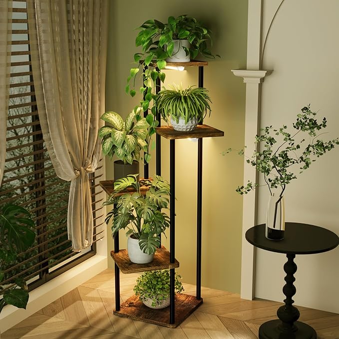 Bamworld Tall Plant Stand Indoor - Image 2