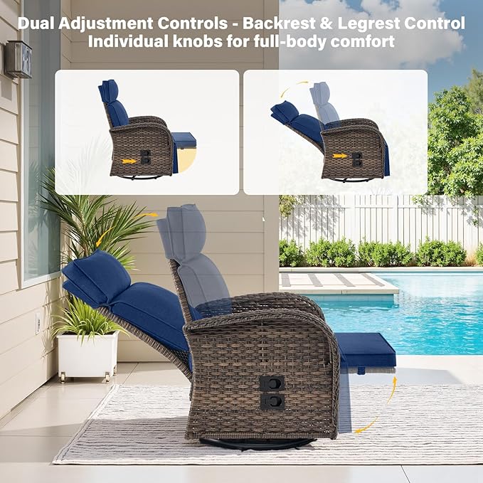 Belord 7 Piece Patio Furniture Set - Image 4