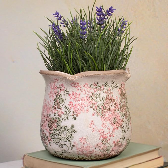 Ceramic Pots for Plants, Vintage Plant Pot - Image 9